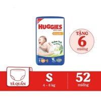 Tã quần skin care tràm trà Huggies S46+8