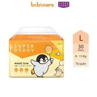 Tã quần Super Daddy Magic Slim size L 30 Miếng (mẫu mới)