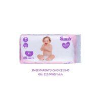 Tã quần trẻ em SMEE PARENT'S CHOICE XL - 40