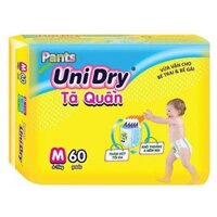 Tã quần Unidry M60/L54/XL48 mẫu mới