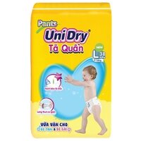 Tã quần Unidry size L 38 miếng (cho bé 9 - 14kg)