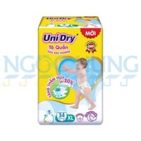 Tã quần Unidry size XL 34 miếng