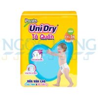 Tã quần UniDry size XXL 56 miếng