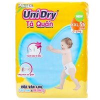 Tã quần Unidry size XXL 56 miếng (cho bé 15 - 25kg)