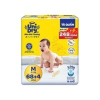 Tã quần Unidry Size M68/L68/XL68/XXL68 Siêu khô thoáng