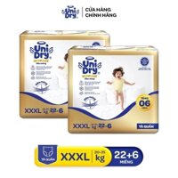 Tã quần Unidry XXXL22+6 (mẫu Supreme - 28 miếng)