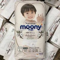 Tã quần/dán MOONY NATURAL L36/XL32/S58