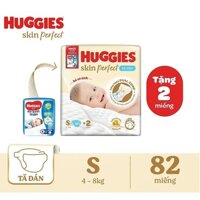 Tã Quần/Dán Sơ Sinh Huggies Huggies Skin Perfect S46+6/S54+6/S80+2 Miếng 4-8kg