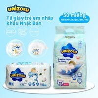 Tã quần/Dán UMIZOKU Nhật Bản thoáng khí thoát ẩm tốt giúp da bé sơ sinh khô thoáng dài lâuS-4XL