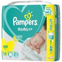 Tã Sơ Sinh Pampers Jumbo (bịch lớn) hàng Nhật nội địa - NB 114 Miếng