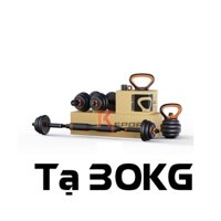 Tạ tay 30kg. Bộ tạ đa năng FED-130230 loại 30kg. Phù hợp nhiều bài tập. Bảo hành 12 tháng