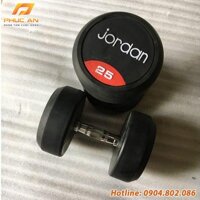 Tạ tay bọc cao su Jordan 25kg (1 đôi)