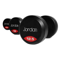 Tạ tay bọc cao su, Tạ tay Jordan 12,5kg (1 quả)