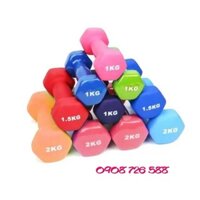 Tạ tay bọc cao su tập gym 9Kg- Theo Cặp ( 2 chiếc ) - TẠ TAY MINI CAO CẤP CHÍNH HÃNG IRON BULL TẬP GYM