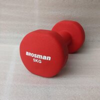 Tạ tay Brosman 5 Kg (Đỏ)