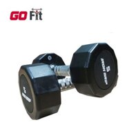 Tạ tay cao su Iron Grip 2,5 KG , 5 KG, tạ tay lõi gang đặc cao cấp hỗ trợ tập gym tại nhà-1quả