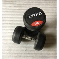 Tạ tay cao su jordan 20kg (1 đôi), tạ tay tập gym nam nữ, tạ tay cao cấp