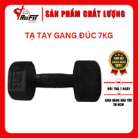 Tạ tay gang đúc 7kg - 1 tạ