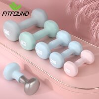 Tạ Tay Nữ Dumbbells Loại 1KG- 2KG- 3KGTập Gym Yoga Pilates Thể Dục Tại Nhà (Thép Bọc Cao Su)