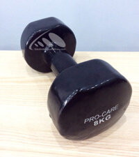 TẠ TAY SẮT BỌC CAO SU PROCARE - 8kg