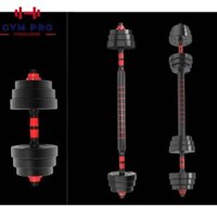 Tạ tay tạ đẩy kết hợp, 30KG 16 bánh tạ, tạ nam nữ tập gym tập thon tay, dụng cụ gym đa năng(tặng găng tay)