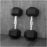 Tạ tay, tạ lục giác bọc cao su 35kg - 30kg - 27,5kg - 25kg - 22,5kg - 20kg - 17,5kg - 15kg - 12,5kg - 10kg - 7,5kg - 5kg