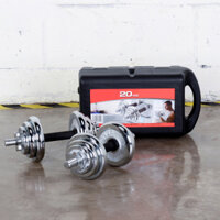 Tạ tay tháo lắp mạ crom cao cấp loại 20kg, 30kg, 50kg