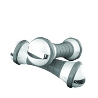 Tạ tay tháo lắp nữ cao cấp, dễ dàng điều chỉnh trọng lượng JD007 - Xám bạc - 1.5 kg