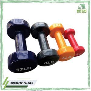 Tạ tay thép bọc cao su XD-01 - 3kg
