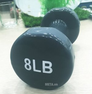 Tạ tay thép bọc cao su XD-01 8LB