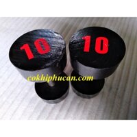 tạ tay thép tiện sơn 10kg ( 1 đôi) tạ tập gym