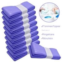 Tã Tím Pail Bé Nạp Lại Túi Angelcare Sangenic Tommee Tippee Cho Xoắn Click Genie 1-5/10 Cái Unisex Mẹ 0-36M Kích Thước 26Cm