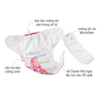 Tã vải ban đêm bambimio size M(3-16kg)