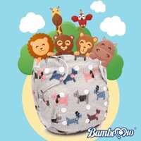 TẢ VẢI BAN ĐÊM SIZE M BAMBIMIO ( cho bé 3kg-13kg)