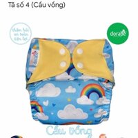 Tã vải Dorabe cho bé 3-16kg (mẫu Cầu vồng)