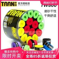 Taan taan Tay Keo Thấm Hút TW800 Sweatband Vợt Cầu Lông Vợt Tennis Xoắn Mờ Khô Chống Trơn Trượt Mồ Hôi-