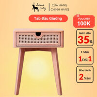 Tab đầu của giường mây tre đan CAO CẤP, tô điểm phòng nghỉ ngôi nhà Vintage