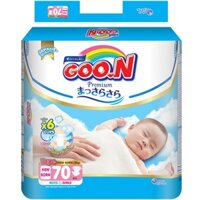 Tã/Bỉm Dán Goon Premium Jumbo size Newborn 70 miếng ( NB70)