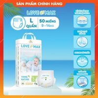 Tã/Bỉm Love Max Japan size Quần XXXL  50 miếng thấm hút nhanh chóng mềm mịn