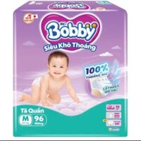 Tã/Bỉm quần Bobby Siêu khô thoáng Ultra+ siêu nhiều miếng size M/L88/XL76/XXL70...
