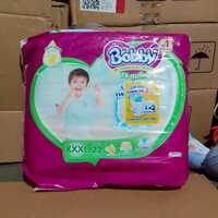 Tã/bỉm Quần Bobby Size XXXL22- 22miếng (18kg)