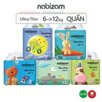 TãBỉm Quần Cao Cấp NABIZAM Siêu Mỏng, Thấm Hút Và Chống Tràn Tối Đa Size NewBorn Đến 3XL Cho Bé Từ 3kg Đến Trên 20kg - Tã quần Ultra Thin - 3XL20