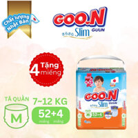 Tả/bỉm quần GOO.N Slim của Nhật Bản giúp bé luôn khô thoáng, không rôm sẩy