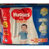 TÃ/BỈM QUẦN HUGGIES SIZE XL62