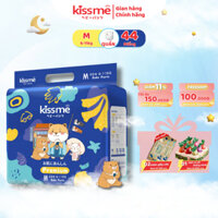 Tã/Bỉm Quần KISSME Thoáng Khí, Thấm Hút Tối Đa, Siêu Mỏng, Vạch Chỉ Thị Thông Minh - Size M Cho Bé Từ 6kg-11kg 44 Miếng