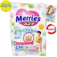 Tã/Bỉm Quần Merries Size L 44 miếng (dành cho bé 9 - 14 kg)