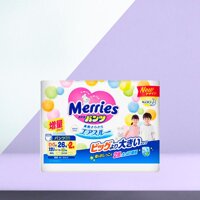 Tã/Bỉm quần Merries XXL28