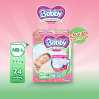 Tã/bỉm quần Mở Một Bên Bobby NB S74