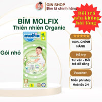 Tả/bỉm Quần Molfix thiên nhiên Organic gói nhỏ size S46+6/M40+6/L36+6/XL32+6/XXL28+6/3XL22+6