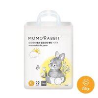 Tã/Bỉm Quần Momo Rabbit ban ngày Eco Comfort Fit - Size XL (12-17kg) 22 miếng